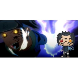Funko Pop N°455 Naruto Shippuden Sasuke (Curse Mark) Edition Limitée