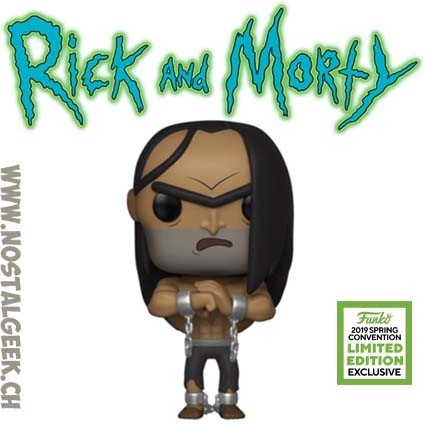 Funko Funko Pop ECCC 2019 Rick And Morty Jaguar (Shirtless) Edition Limitée