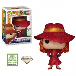 Funko Funko Pop N°662 ECCC 2019 Carmen Sandiego (Diamond Collection) Edition Limitée