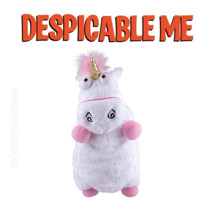 Peluches Moi Moche et M?�chant Peluche Fluffy Licorne 40 cm geek sui
