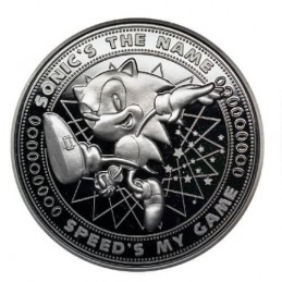 Sonic Pièce de monnaie Edition Limitée Silver Variant