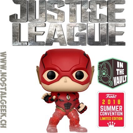 Funko Funko Pop DC SDCC 2018 Justice League Flash (Running) Vaulted Edition Limitée