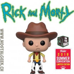 Funko Funko Pop Rick And Morty SDCC 2018 Western Morty Exclusive Vaulted Vinyl Figure