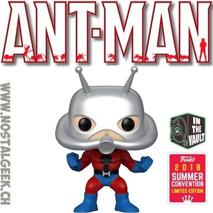 Funko Funko Pop SDCC 2018 Marvel Ant-Man (Classic) Exclusive Vaulted Vinyl Figure