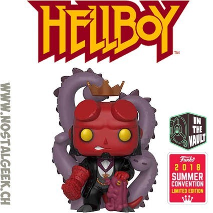 Funko Funko Pop SDCC 2018 Comics Hellboy in Suit Vaulted Edition Limitée