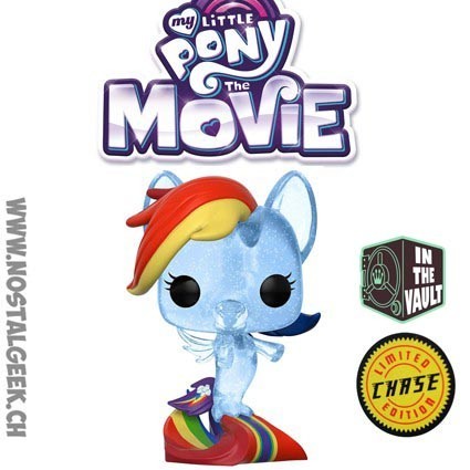 Funko Funko Pop My Little Pony Rainbow Dash Sea Pony Chase Vaulted