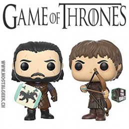 Funko Funko Pop! TV Game of Thrones Jon Snow et Ramsey Bolton: Battle of The Bastards 2-pack Vaulted