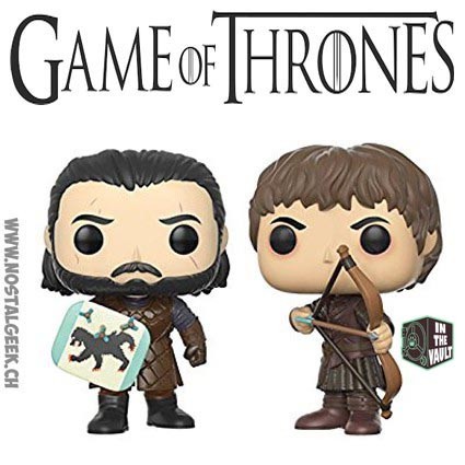 Funko Funko Pop! TV Game of Thrones Jon Snow et Ramsey Bolton: Battle of The Bastards 2-pack Vaulted Vinyl figures