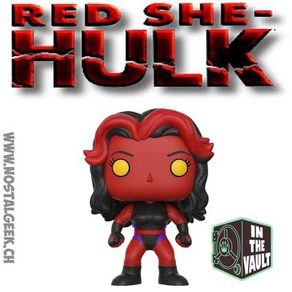 Funko Funko Pop Marvel Red She-Hulk SDCC 2017 Limited Vaulted Vinyl Figure