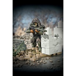 Mega Bloks - 6852 - Jeu De Construction - Call Of Duty Ghilly Suit Sniper