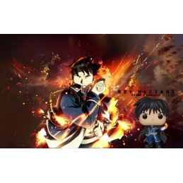 Funko Pop N°393 FullMetal Alchemist Roy Mustang Vaulted Vinyl Figure