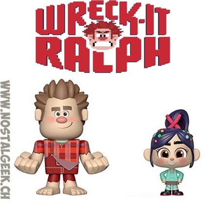 Funko Funko Vynl. Disney Ralph Breaks Internet Wreck-It Ralph + Vanellope Vinyl Figures