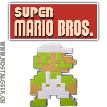 Nintendo Peluche Super Marios Bros. Luigi Fire 8 bits