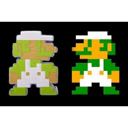 Nintendo Peluche Super Marios Bros. Luigi Fire 8 bits