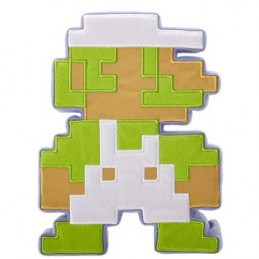 Nintendo Super Marios Bros. Luigi Fire 8 Bits Plush