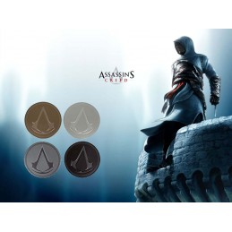 Paladone Assassin's Creed Set of 4 Metal Coasters