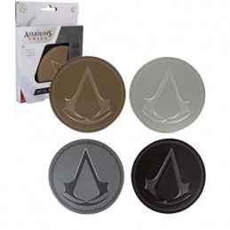 Paladone Assassin's Creed Set de 4 Dessous de verre en métal