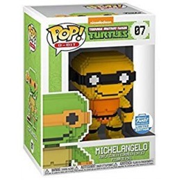 Funko Funko Pop Teenage Mutant Ninja Turtles 8-bit Michelangelo (Neon Orange) Exclusive Vinyl Figure