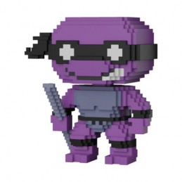 Funko Funko Pop Teenage Mutant Ninja Turtles 8-bit Donatello (Neon Purple) Edition Limitée