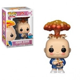 Funko Funko Pop NYCC 2018 GPK Garbage Pail Kids (Les Crados) Adam Bomb (Metallic) Vaulted Edition Limitée