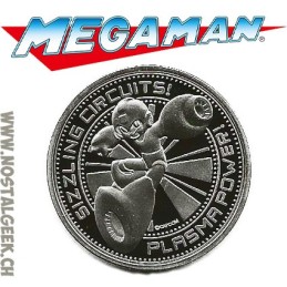 Megaman Pièce de monnaie Edition Limitée Silver Variant