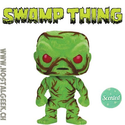 Funko Funko Pop! DC Super Heroes Swamp Thing (Flocked) (Scented)Edition limitée