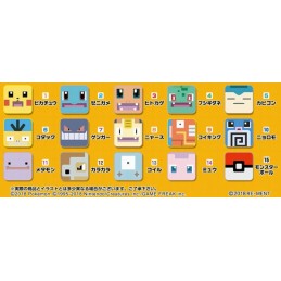 Re-Ment Pokemon Mini Serviette Pokemon Quest (21 X 21 cm)