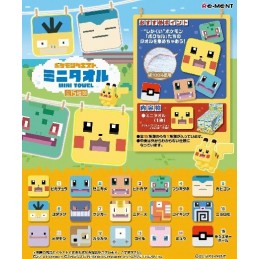 Re-Ment Pokemon Mini Serviette Pokemon Quest (21 X 21 cm)