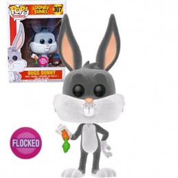 Funko Funko Pop Cartoons Looney Tunes Bugs Bunny Flocked Exclusive Vinyl Figure