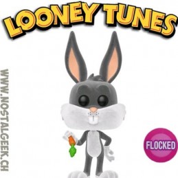 Funko Funko Pop Cartoons Looney Tunes Bugs Bunny Flocked Exclusive Vinyl Figure