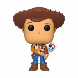 Funko Funko Pop Disney Toy Story Sheriff Woody Holding Forky Edition Limitée