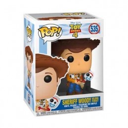 Funko Funko Pop Disney Toy Story Sheriff Woody Holding Forky Edition Limitée