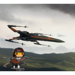 Funko Pop Ride Star Wars Poe Dameron with X-Wing  Vinyl Figure