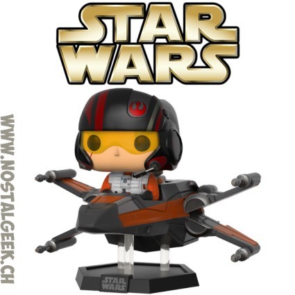 Funko Funko Pop Ride Star Wars Poe Dameron with X-Wing Vinyl Figure