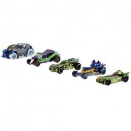 Hot Wheels DC Batman Coffret de 5 véhicules