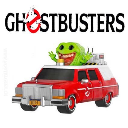 Funko Funko Pop Movies Ghostbusters Ecto-1 with Slimer SDCC 2016 Limited Edition