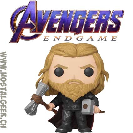 thor with stormbreaker and mjolnir funko