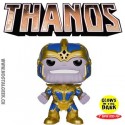 Funko Pop! 15 cm Guardians Of The Galaxy Thanos The Mad Titan Glows in the dark