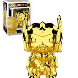 Funko Funko Pop Marvel Studio 10th Anniversary Thor (Gold Chrome) Edition Limitée