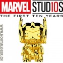 Funko Pop Marvel Studio 10th Anniversary Thor (Gold Chrome) Exclusive Vinyl Figure