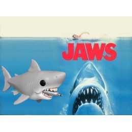 Funko Funko Pop 15 cm Films Les Dents de la Mer (Jaws) Great White Shark (with Diving Tank)