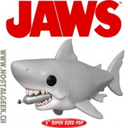 Funko Funko Pop 15 cm Films Les Dents de la Mer (Jaws) Great White Shark (with Diving Tank)