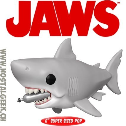 Funko Funko Pop 15 cm Movies Jaws Great White Shark (with Diving Tank) Vinyl Figure