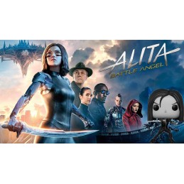 Funko Funko Pop Movies Alita (Berserker Body) (Black & White) Vaulted Edition Limitée