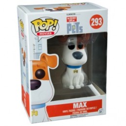 Funko Funko Pop N°293 Secret Life Of Pets Max Flocked Exclusive Vinyl Figure