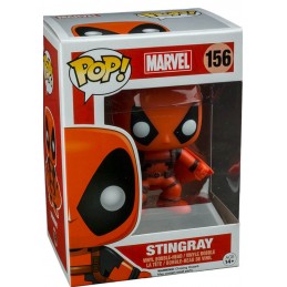 Funko Funko Pop Marvel Deadpool Rainbow Squad Stingray Vaulted Edition Limitée