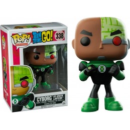 Funko Funko Pop! DC Teen Titans Go Cyborg As Green Lantern Edition Limitée