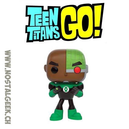 Funko Funko Pop! DC Teen Titans Go Cyborg As Green Lantern Edition Limitée