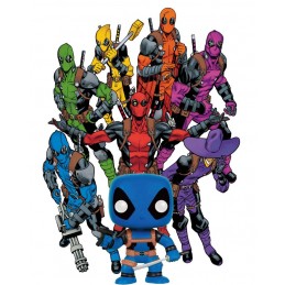 Funko Funko Pop Marvel Deadpool Rainbow Squad Foolkiller Exclusive Vaulted Vinyl Figure