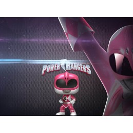 Funko Funko Pop TV Power Rangers Pink Ranger (Metallic) (Action Pose) Edition Limitée